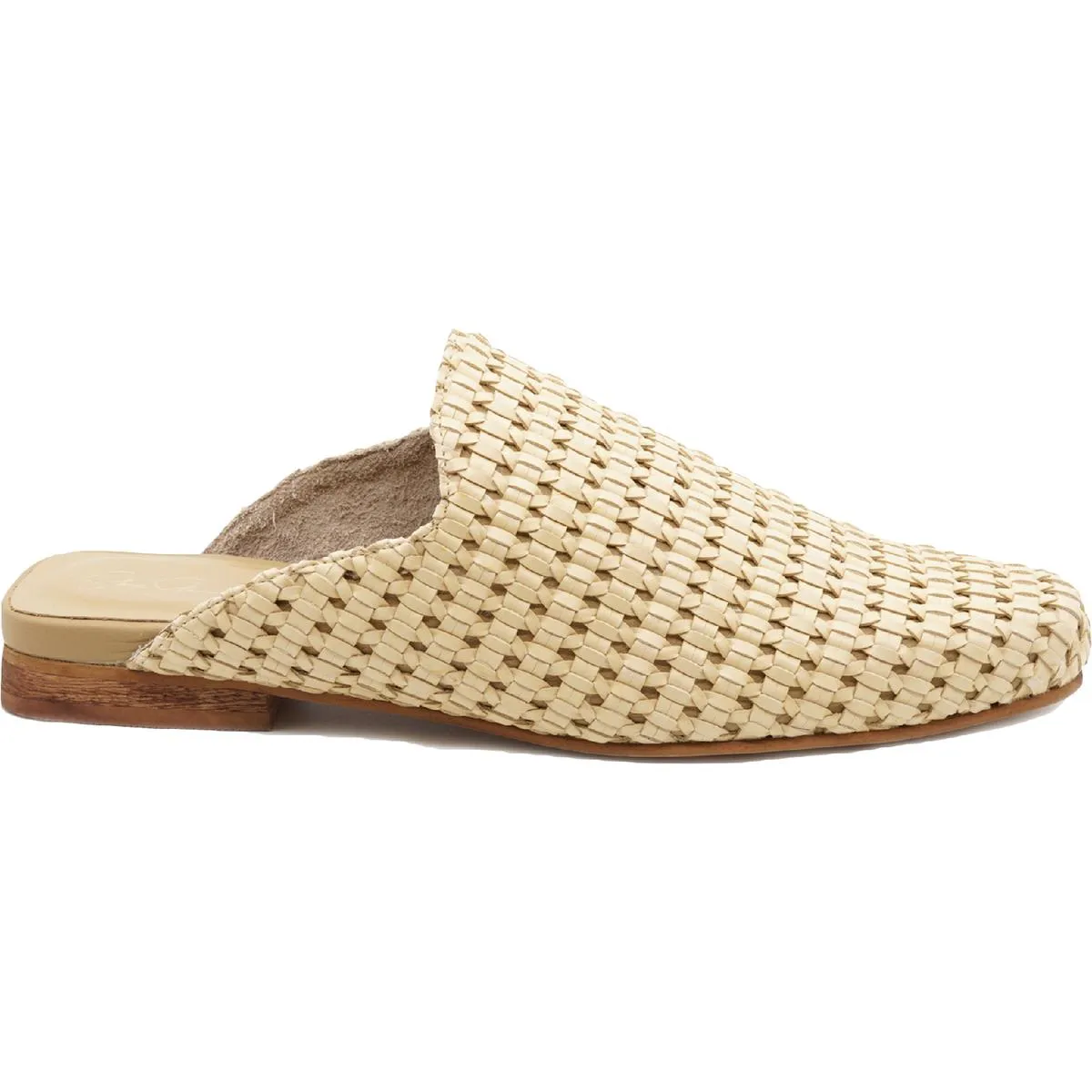 Mustique Womens Slip On Round Toe Mules