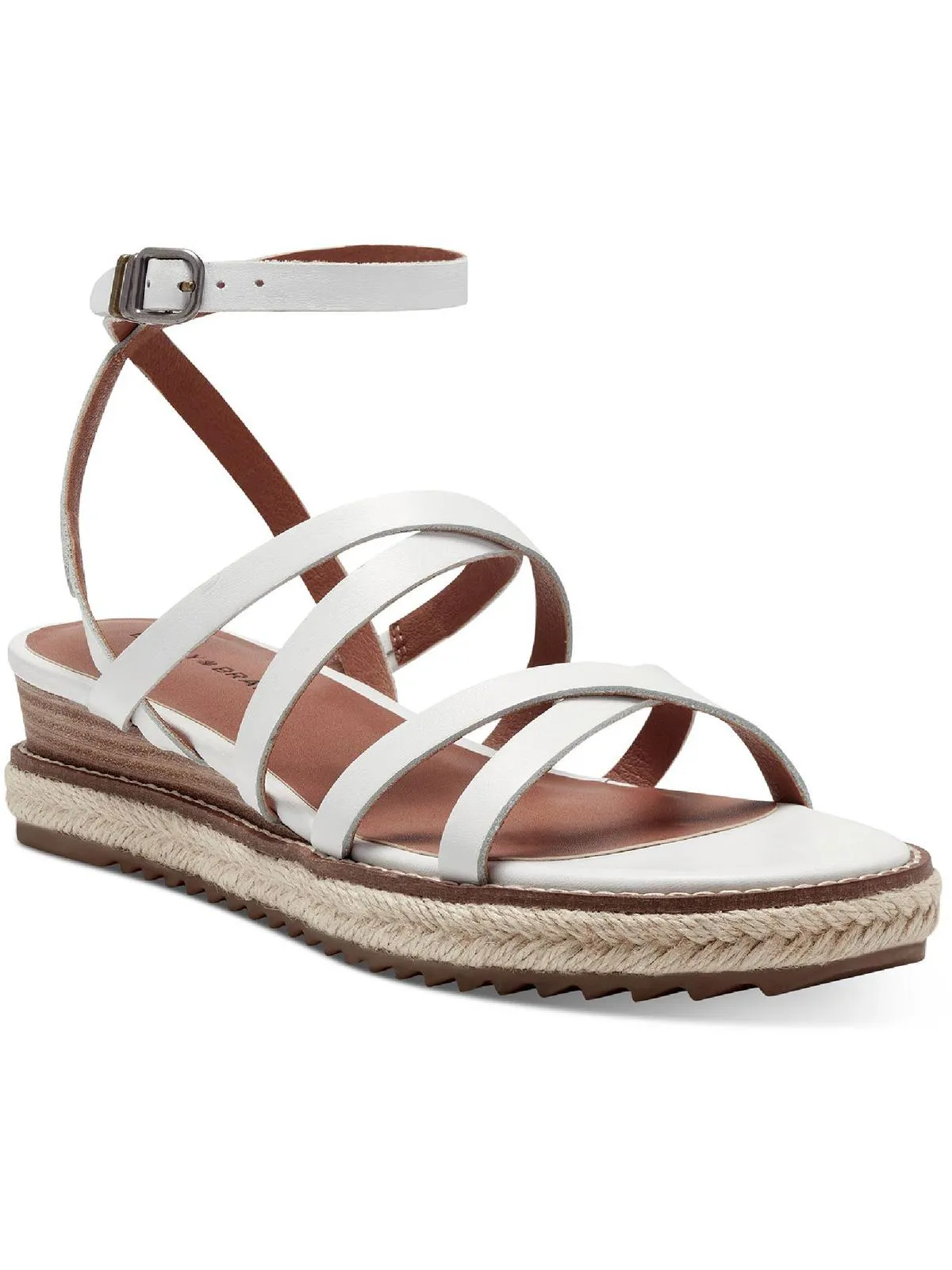 Nemelli Womens Strappy Leather Espadrilles