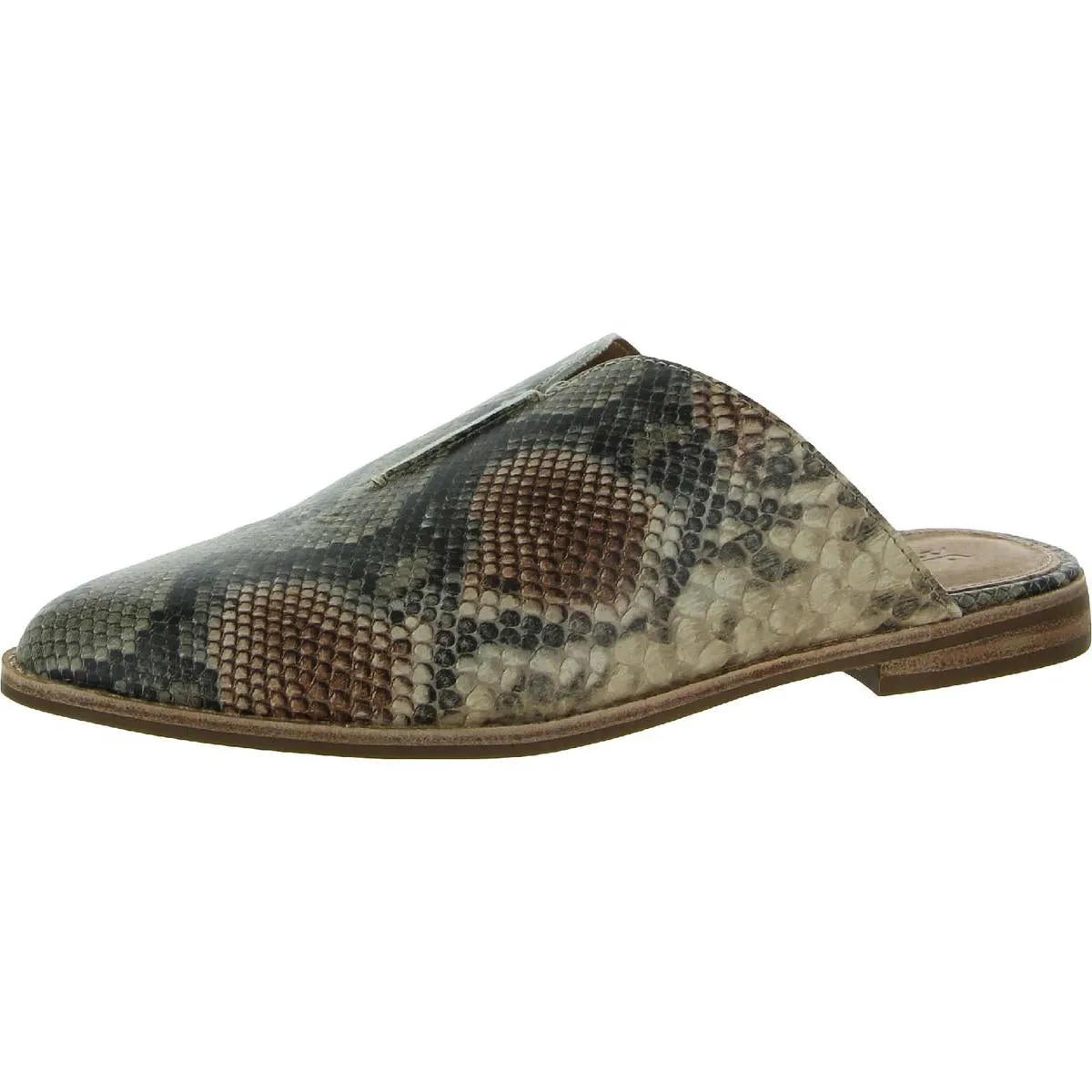 Nolan  Womens Suede Backless Mules
