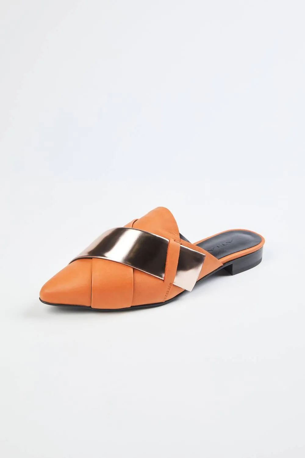 Origami Slipper In Terracotta