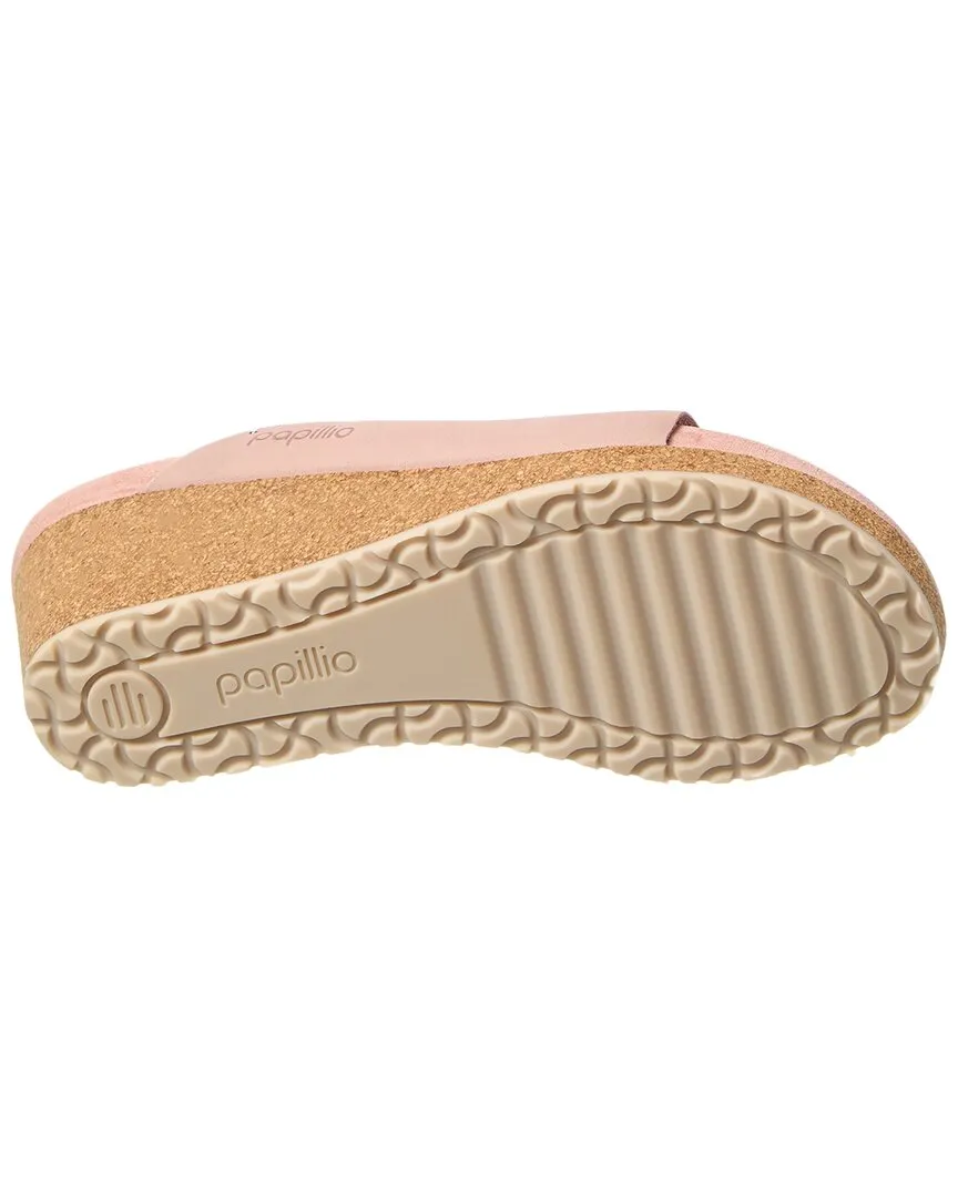 Papillio by Birkenstock Namica Rivets Narrow Leather Wedge Sandal