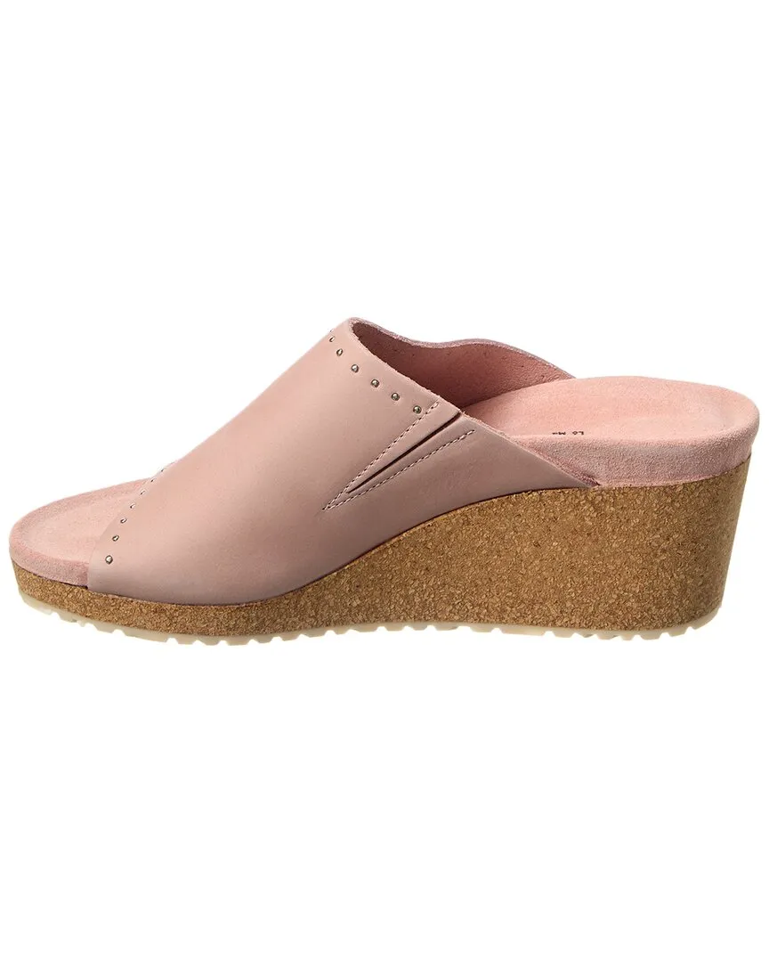 Papillio by Birkenstock Namica Rivets Narrow Leather Wedge Sandal