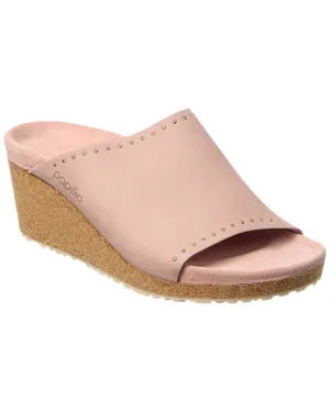 Papillio by Birkenstock Namica Rivets Narrow Leather Wedge Sandal