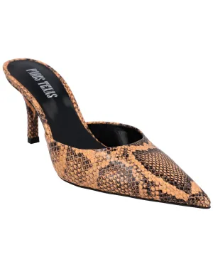 Paris Texas Kitty Leather Mule