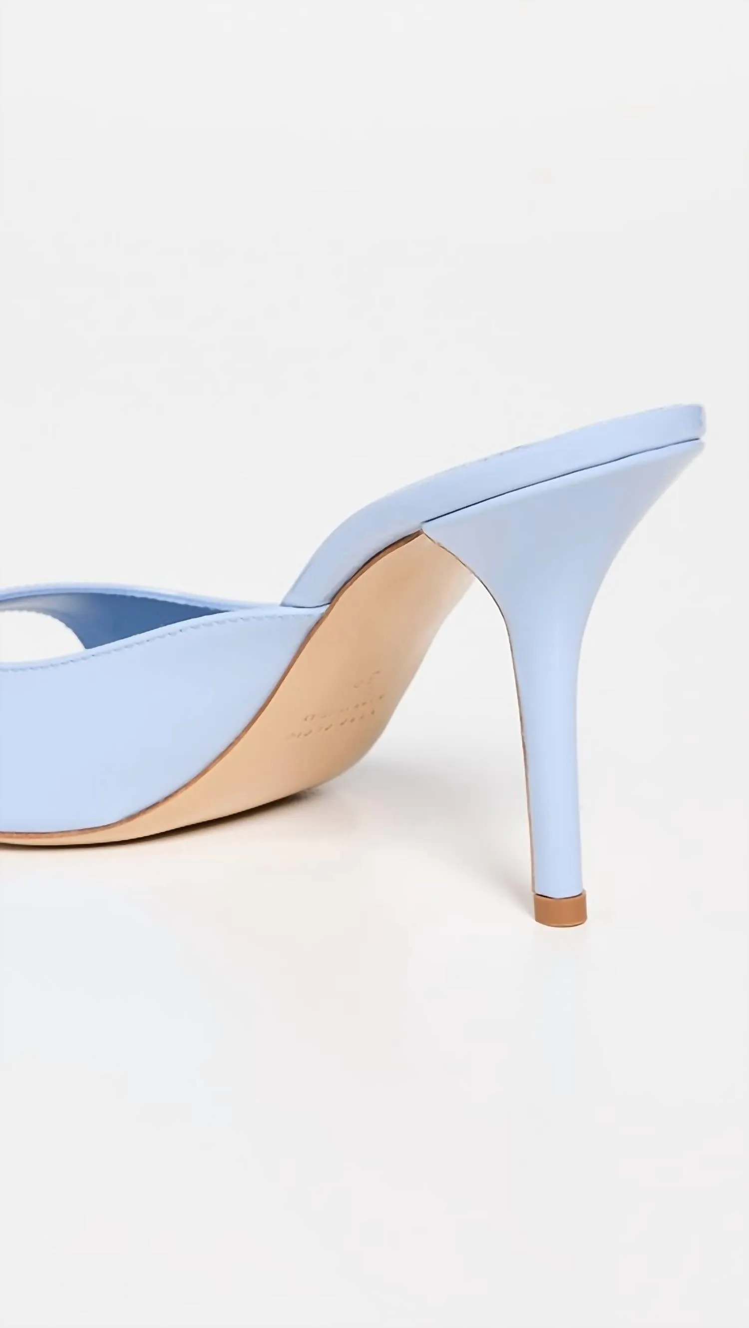 Perni 04 Patent Sandal In Ice Blue