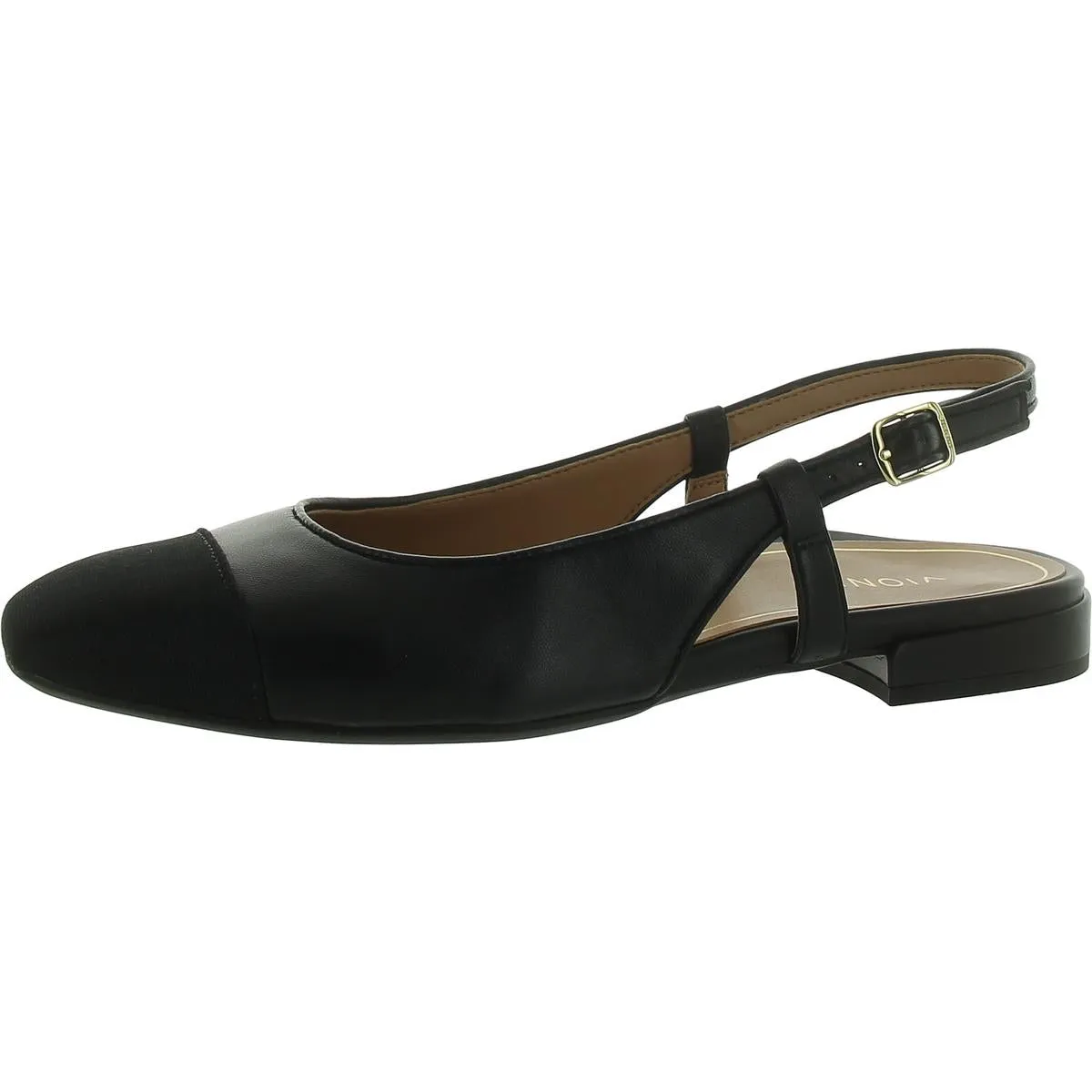 Petaluma Womens Leather Slingback Mules