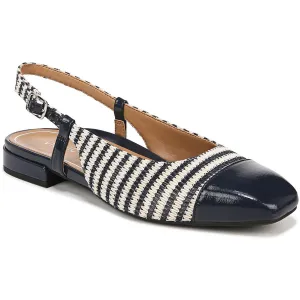 Petaluma Womens Leather Slingback Mules