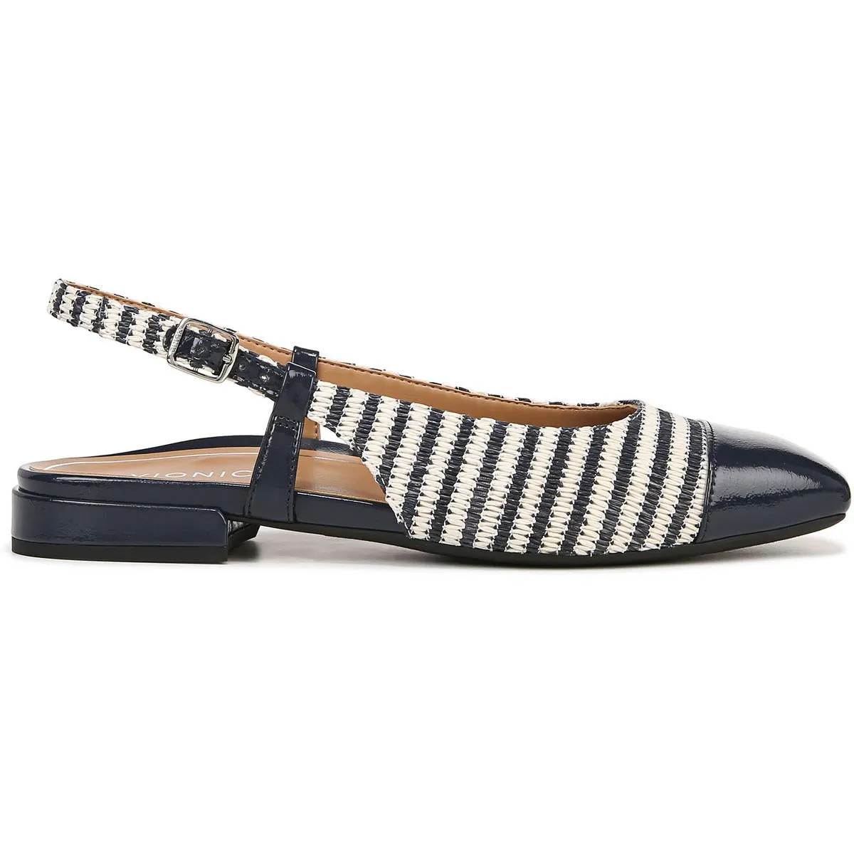 Petaluma Womens Leather Slingback Mules