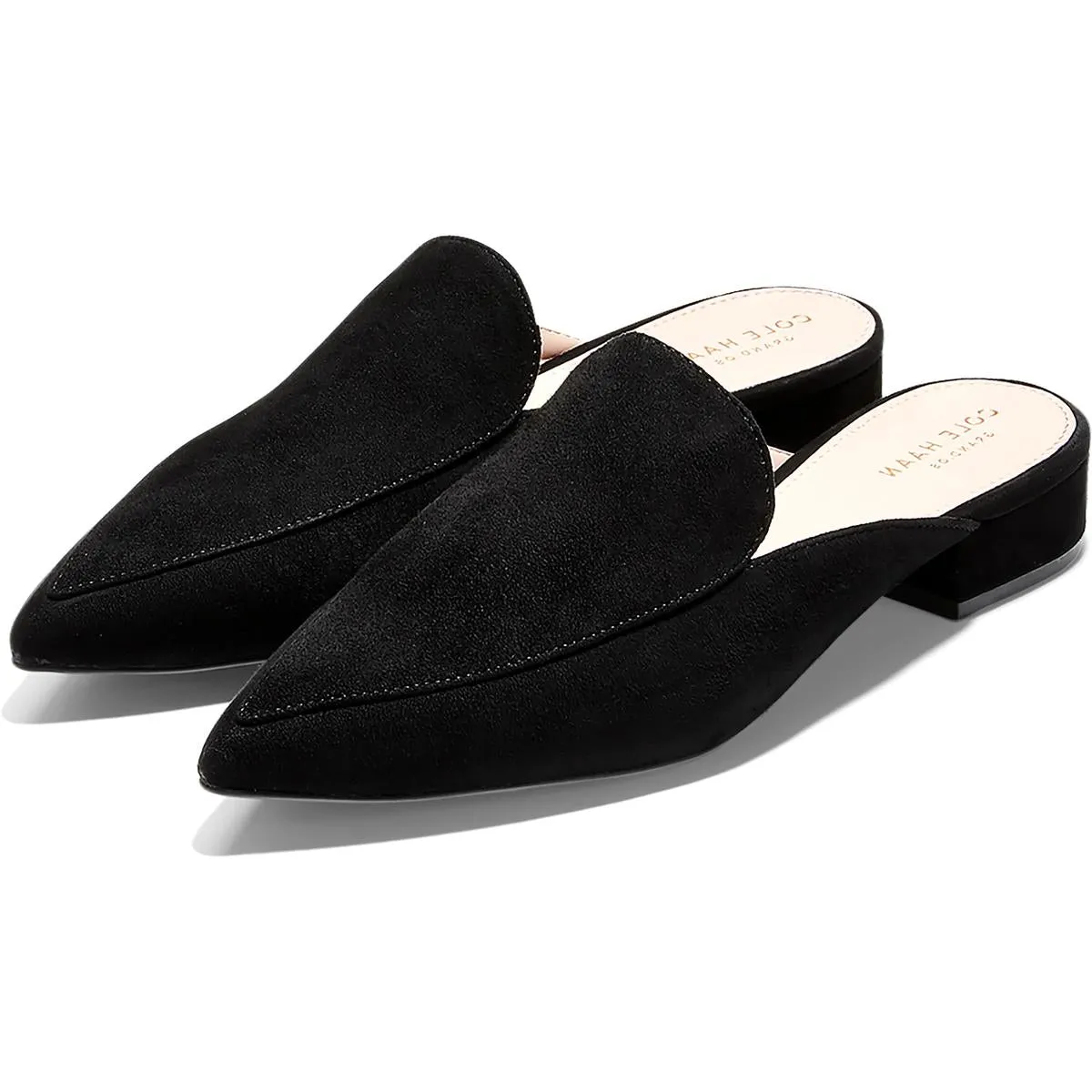 Piper Womens Suede Slip On Mules