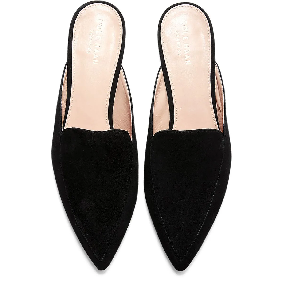 Piper Womens Suede Slip On Mules