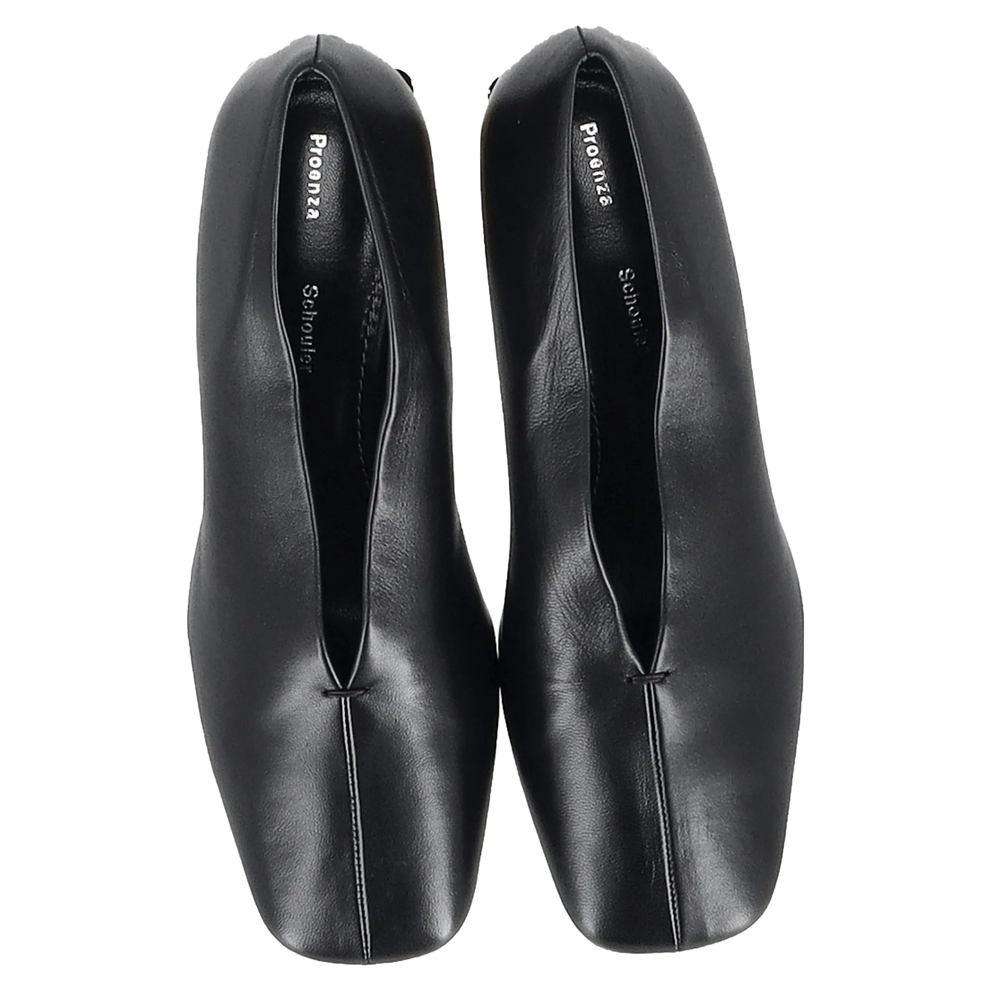 Proenza Schouler Block Heel Pumps In Black Leather
