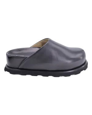 Proenza Schouler Forma Mules in Black Leather