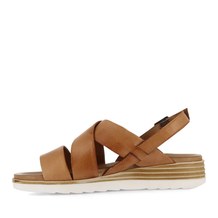 PRUE - TAN LEATHER