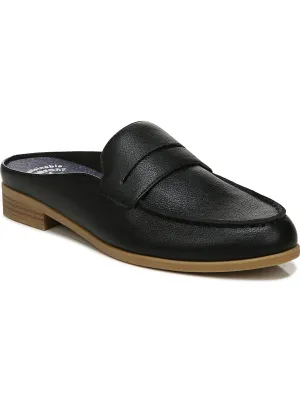 Rate Mule  Womens Faux Leather Slip On Mules