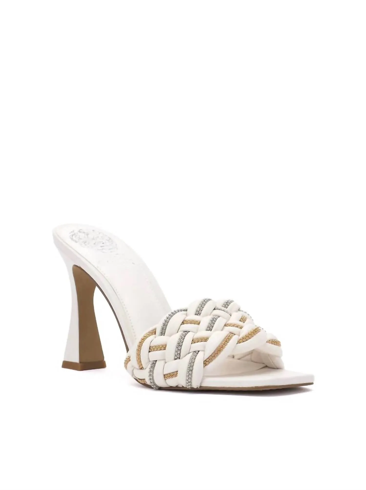 Rayley Mule In White Swan