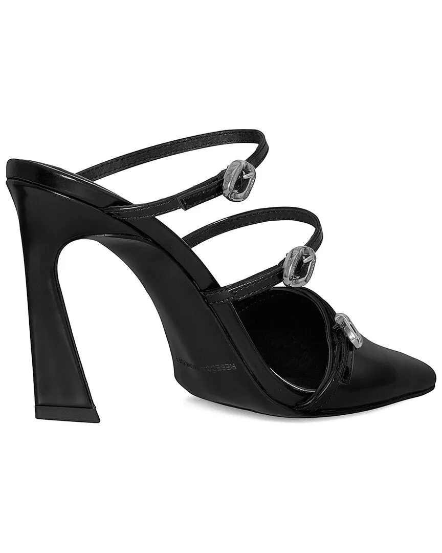 Rebecca Minkoff Buckle Leather Mule