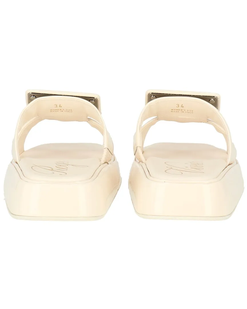 Roger Vivier Leather Slide
