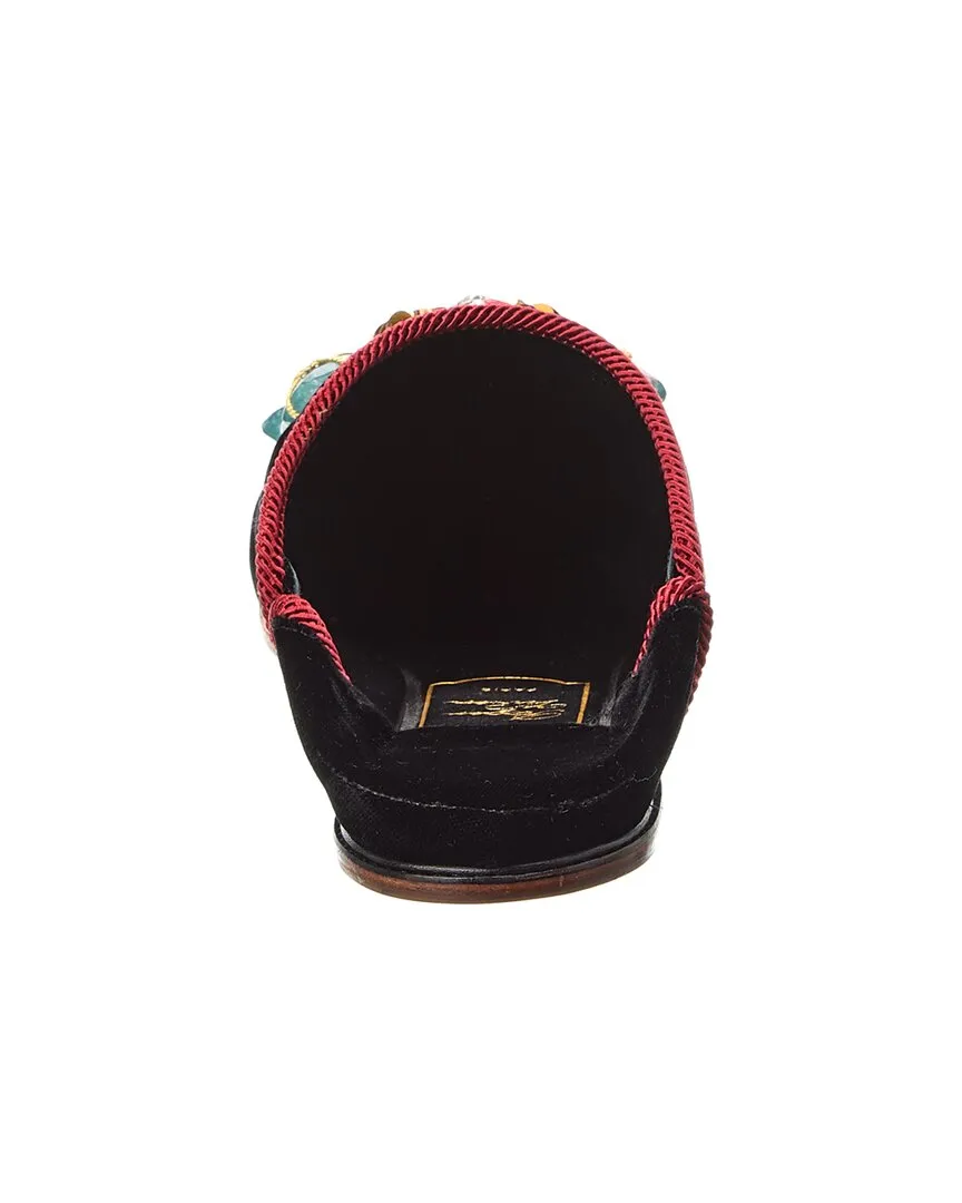 Roger Vivier Velvet Mule