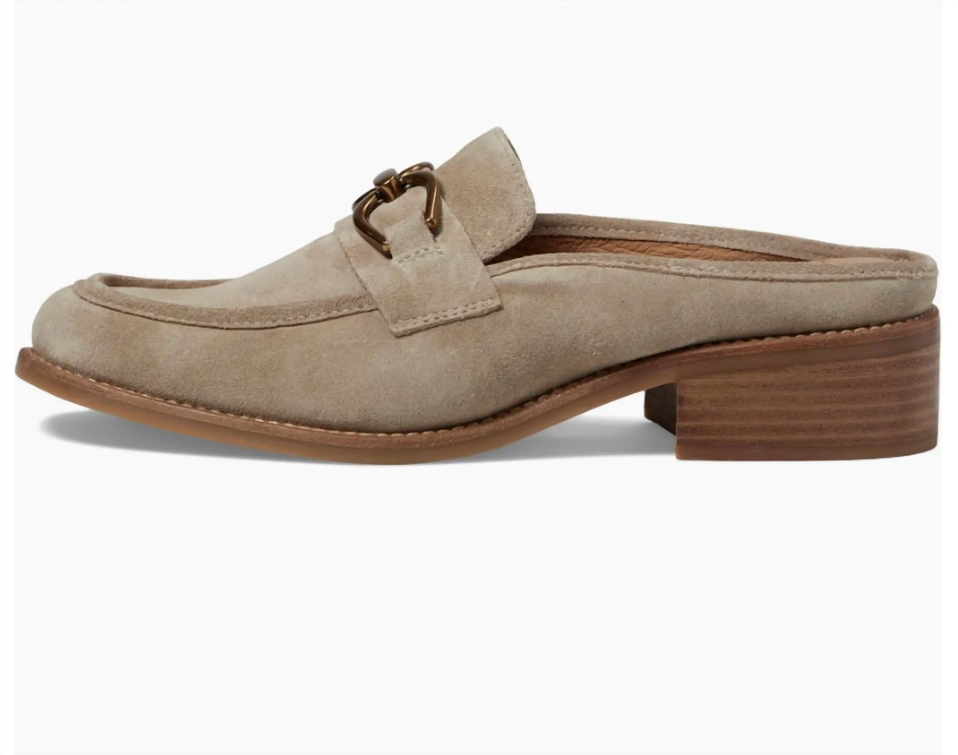 Rosalia Slip On Loafer In Dune Tan