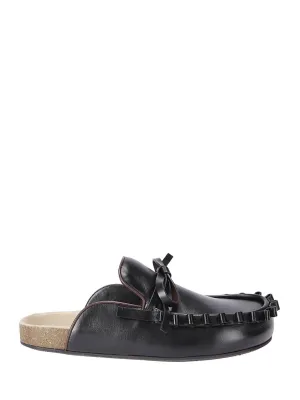 Ruffle Loafer W Slipper