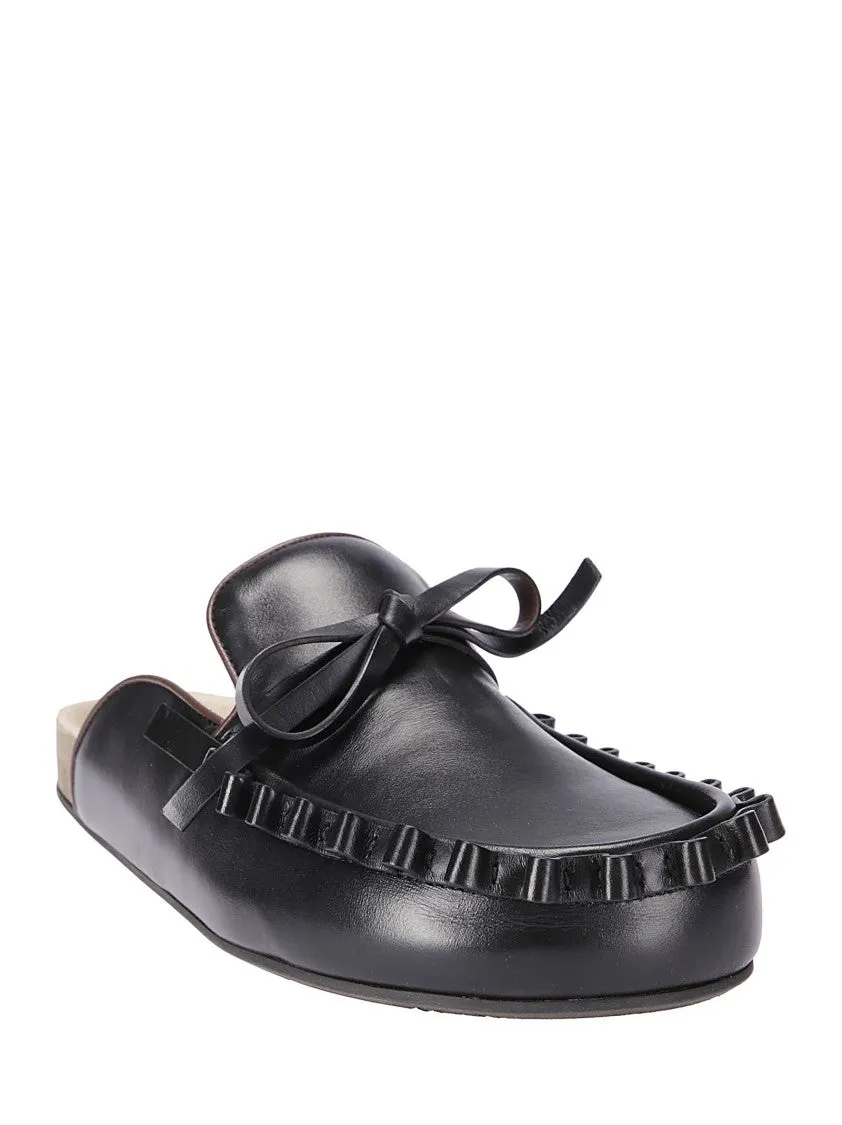 Ruffle Loafer W Slipper