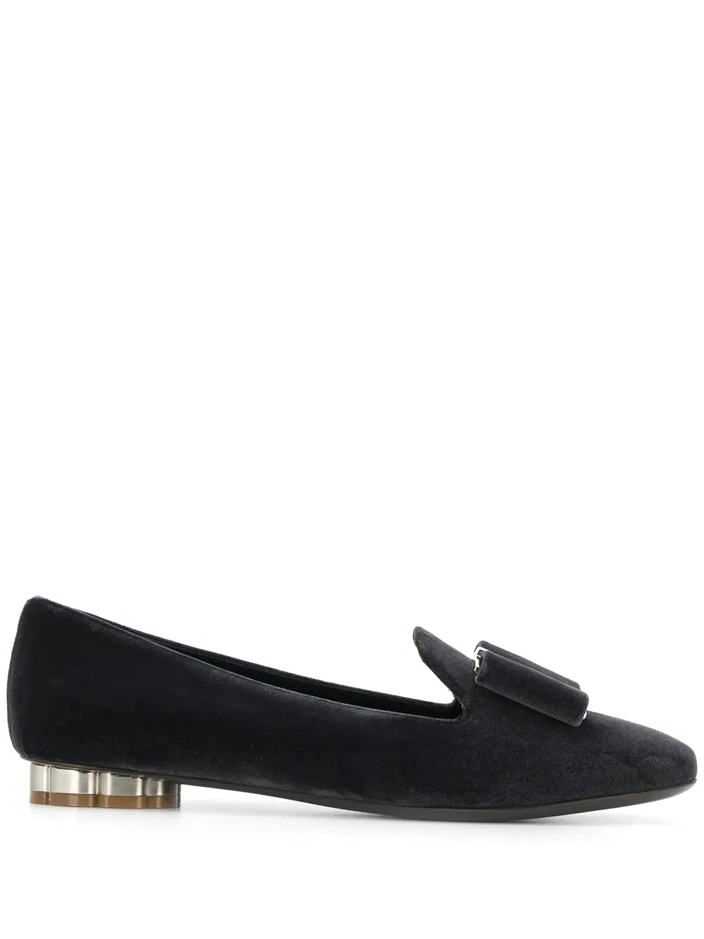Salvatore Ferragamo Flower-Heel Sarno Mocassins