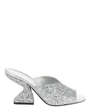 Sansu Sculptural-Heel Mules