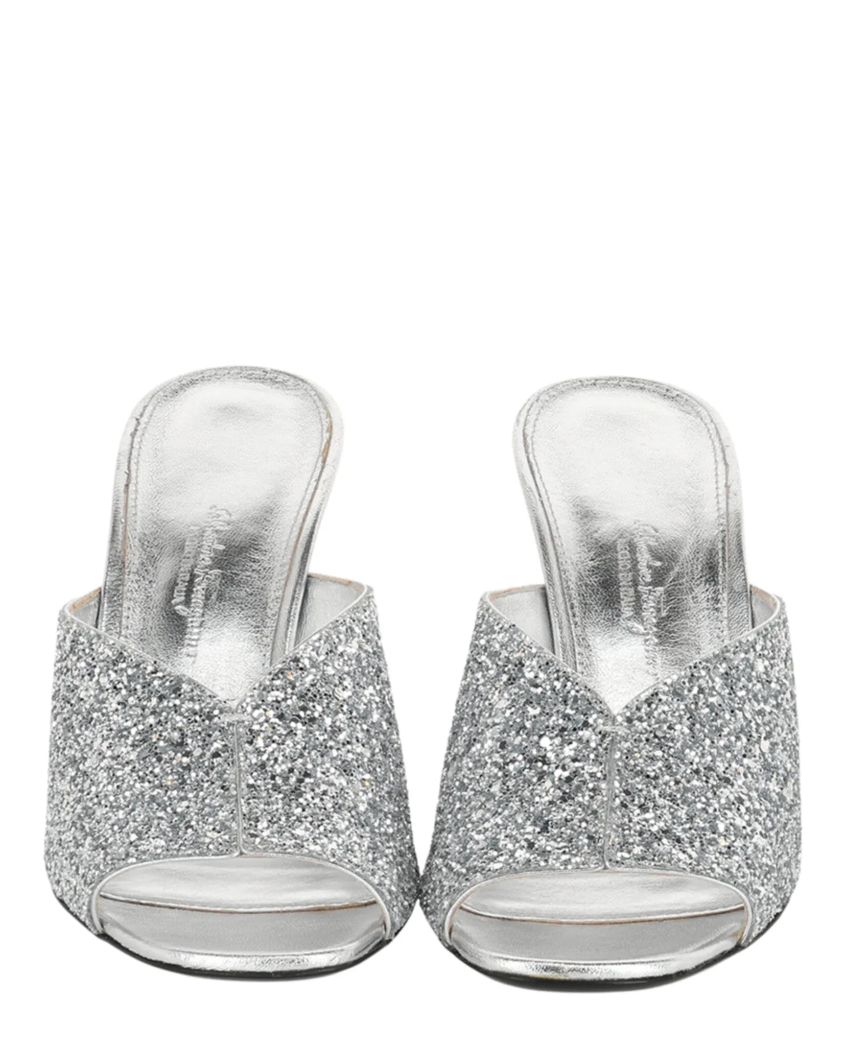 Sansu Sculptural-Heel Mules