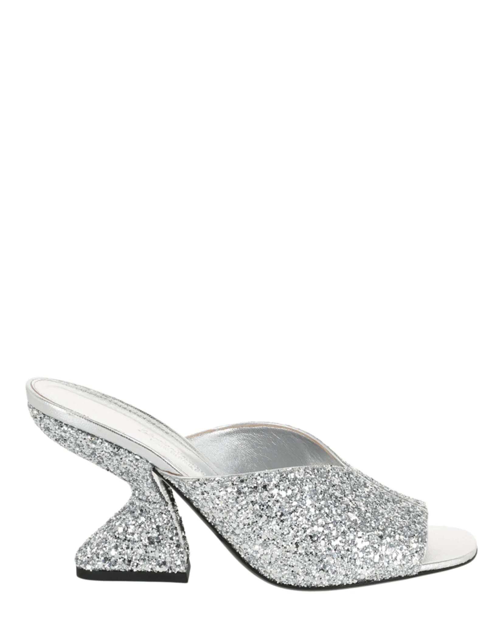 Sansu Sculptural-Heel Mules