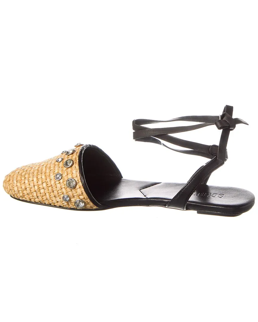 Schutz Abrie Leather Flat