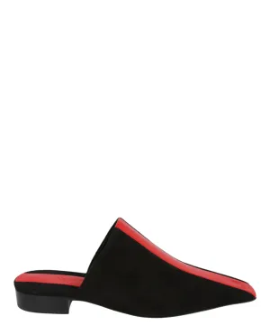 Selestina Suede & Leather Mules