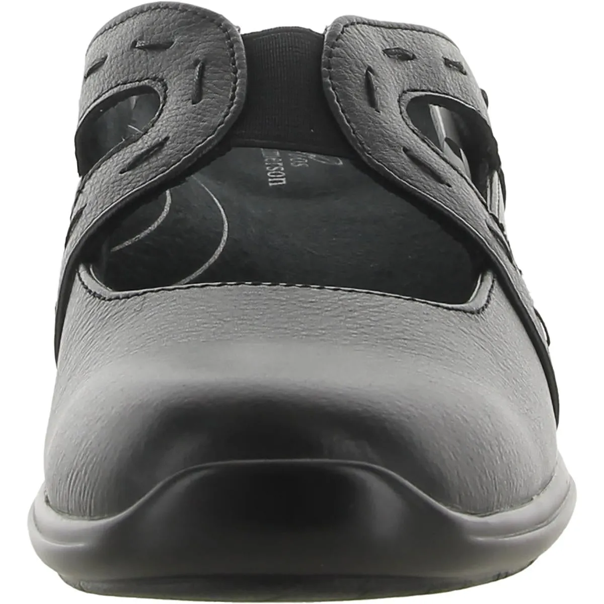 Shoenanigan Womens Leather Slip-On Mules