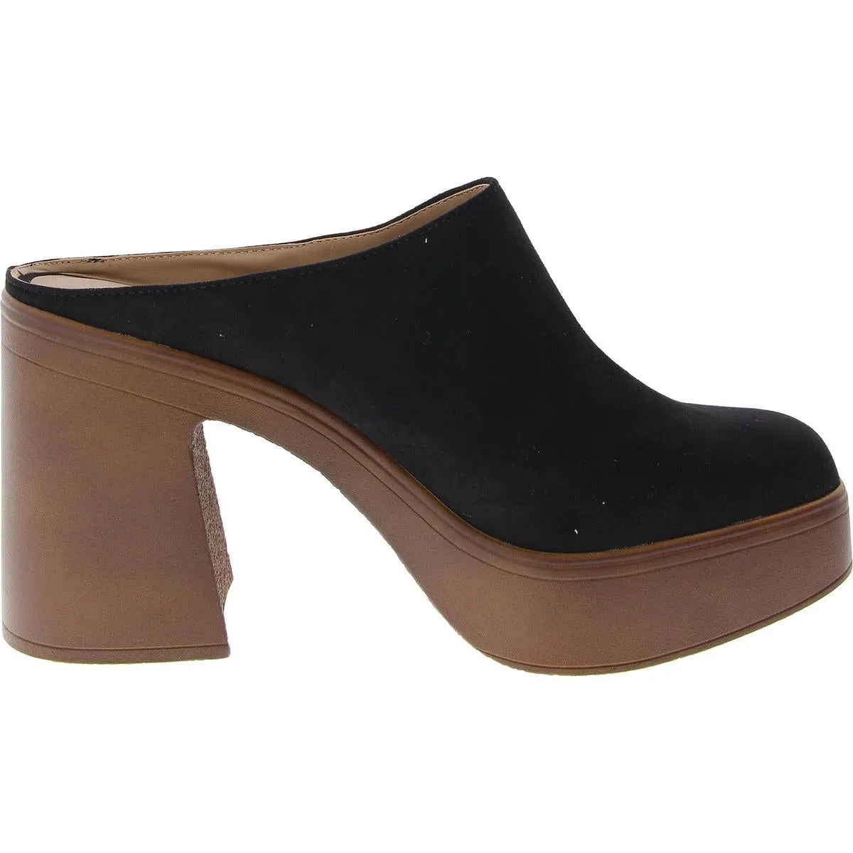 Sierraa Womens Slip-On Square Toe Mules