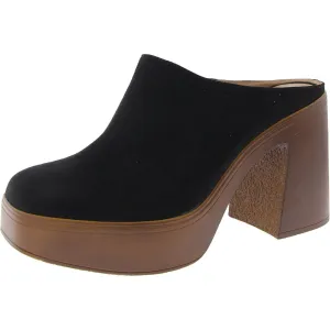 Sierraa Womens Slip-On Square Toe Mules
