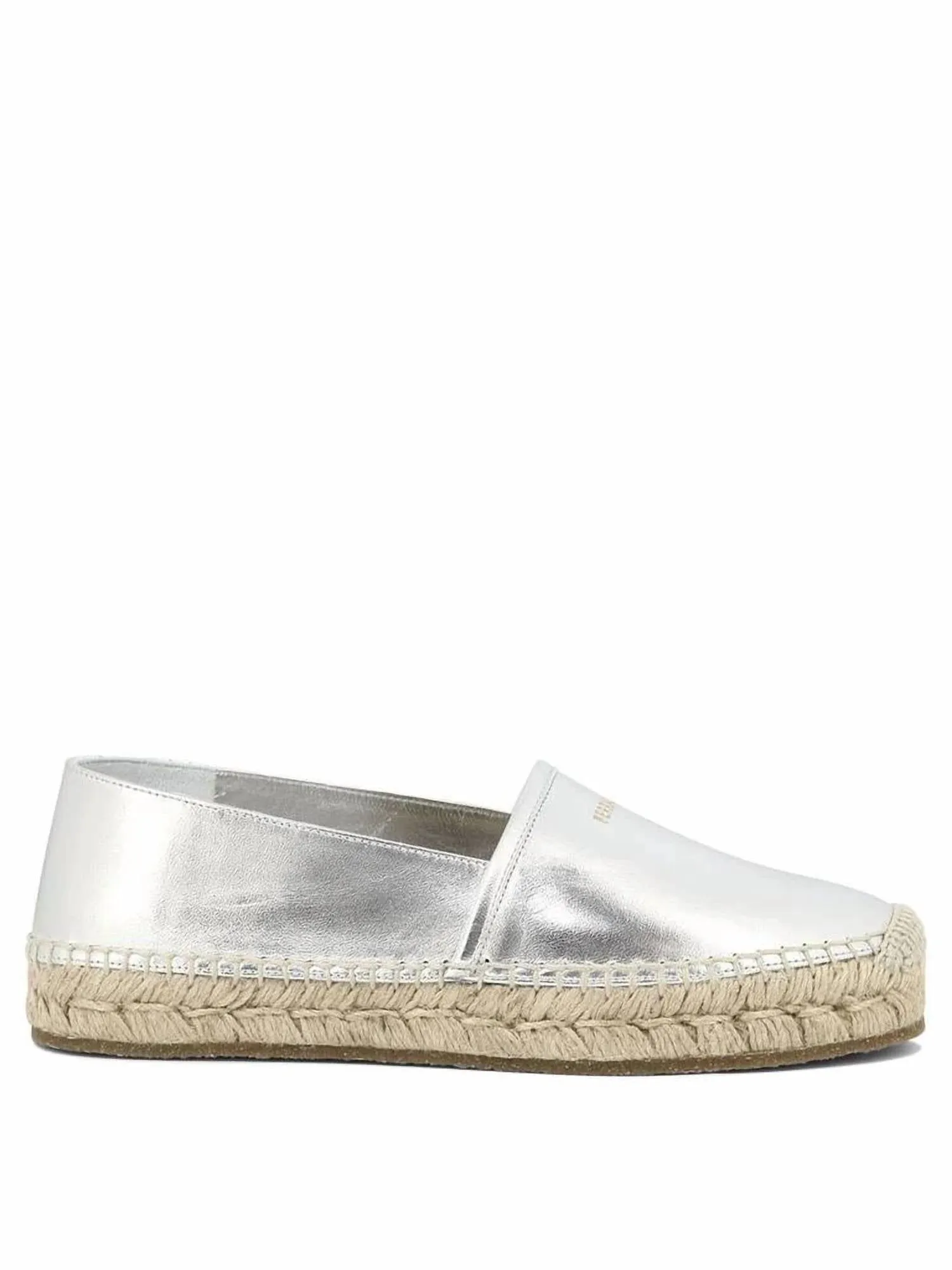 Silver Espadrilles