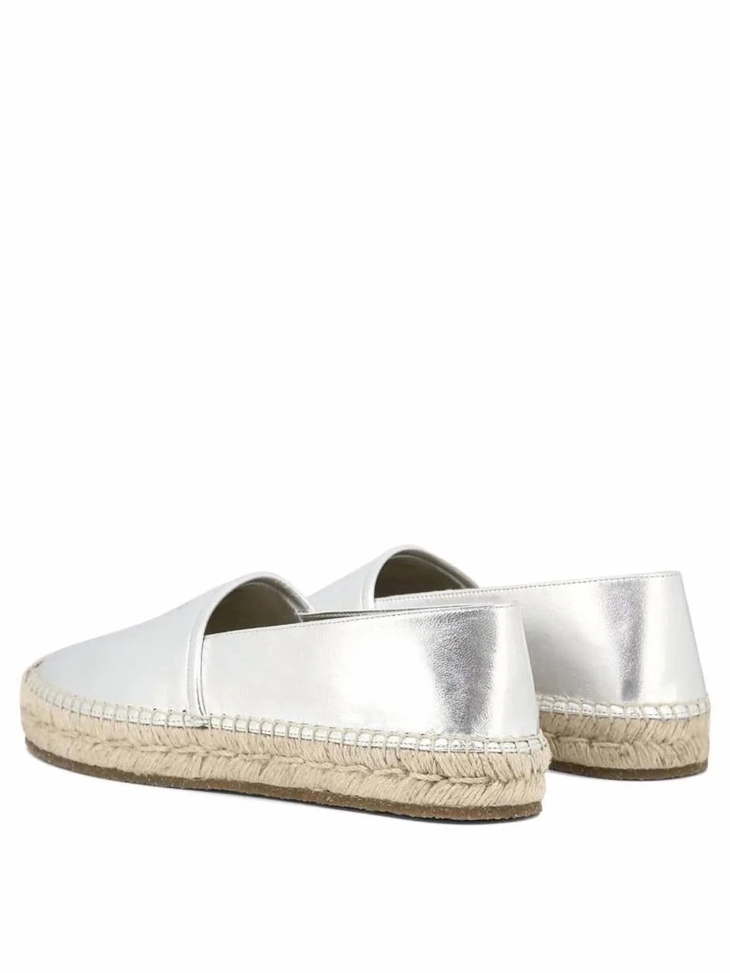Silver Espadrilles