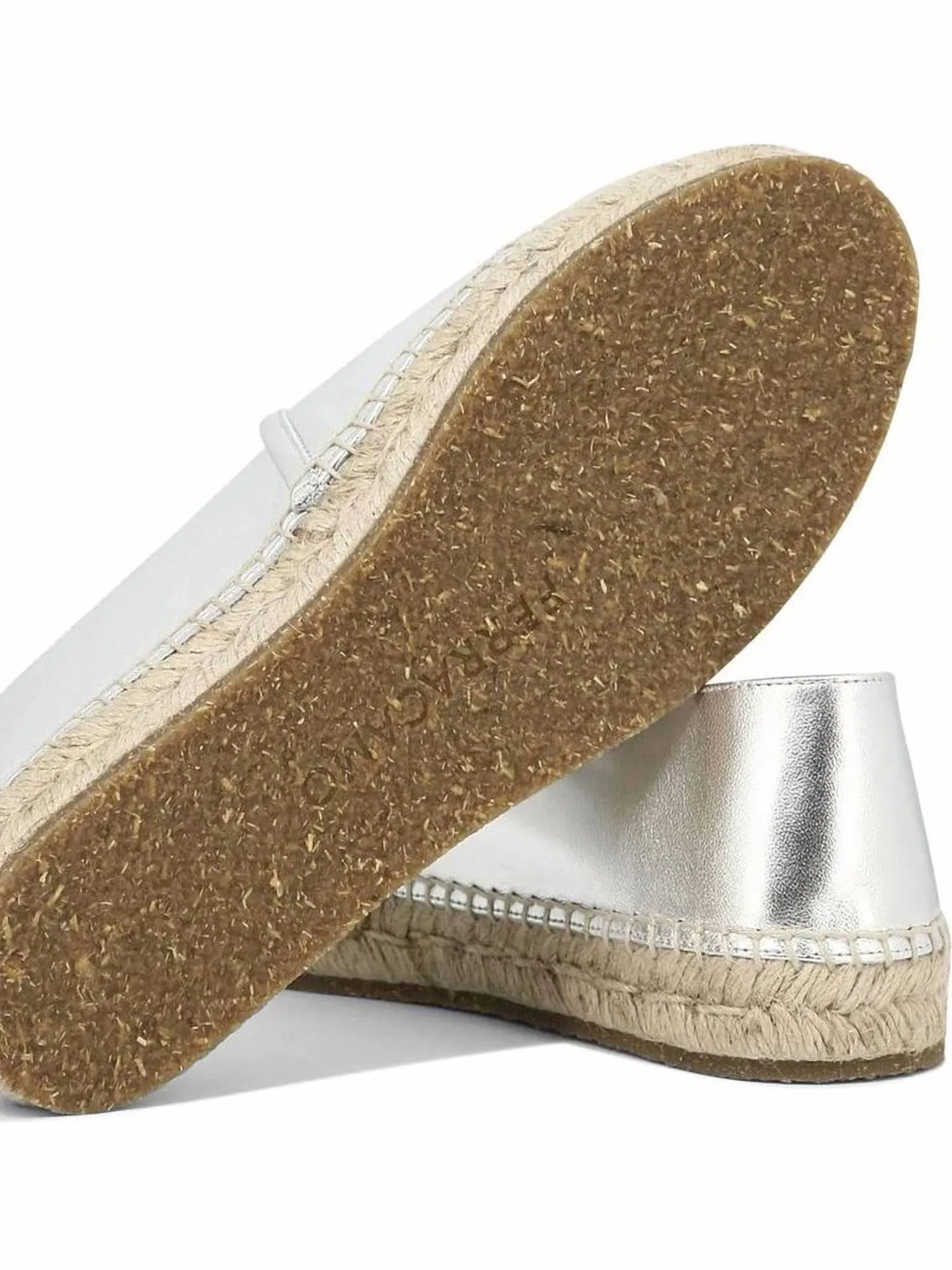 Silver Espadrilles