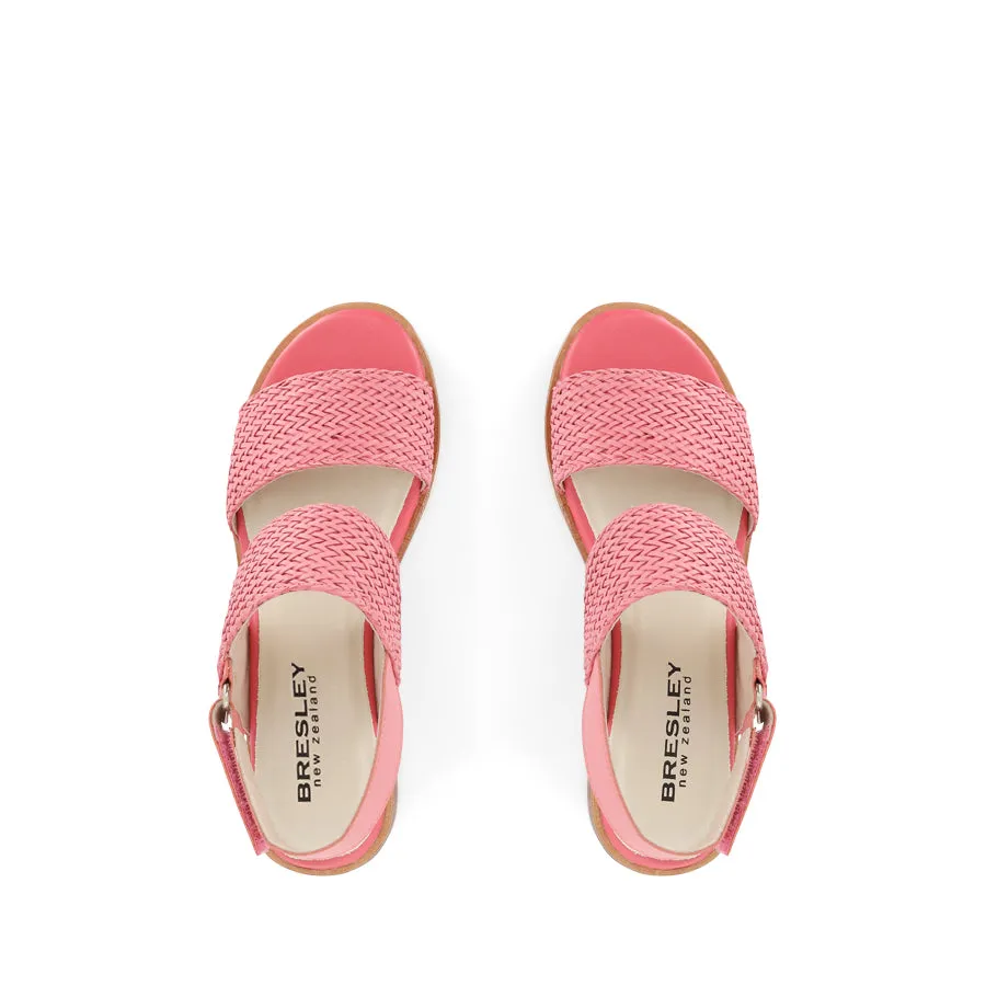 SIRENA - FUXIA MIX WEAVE LEATHER