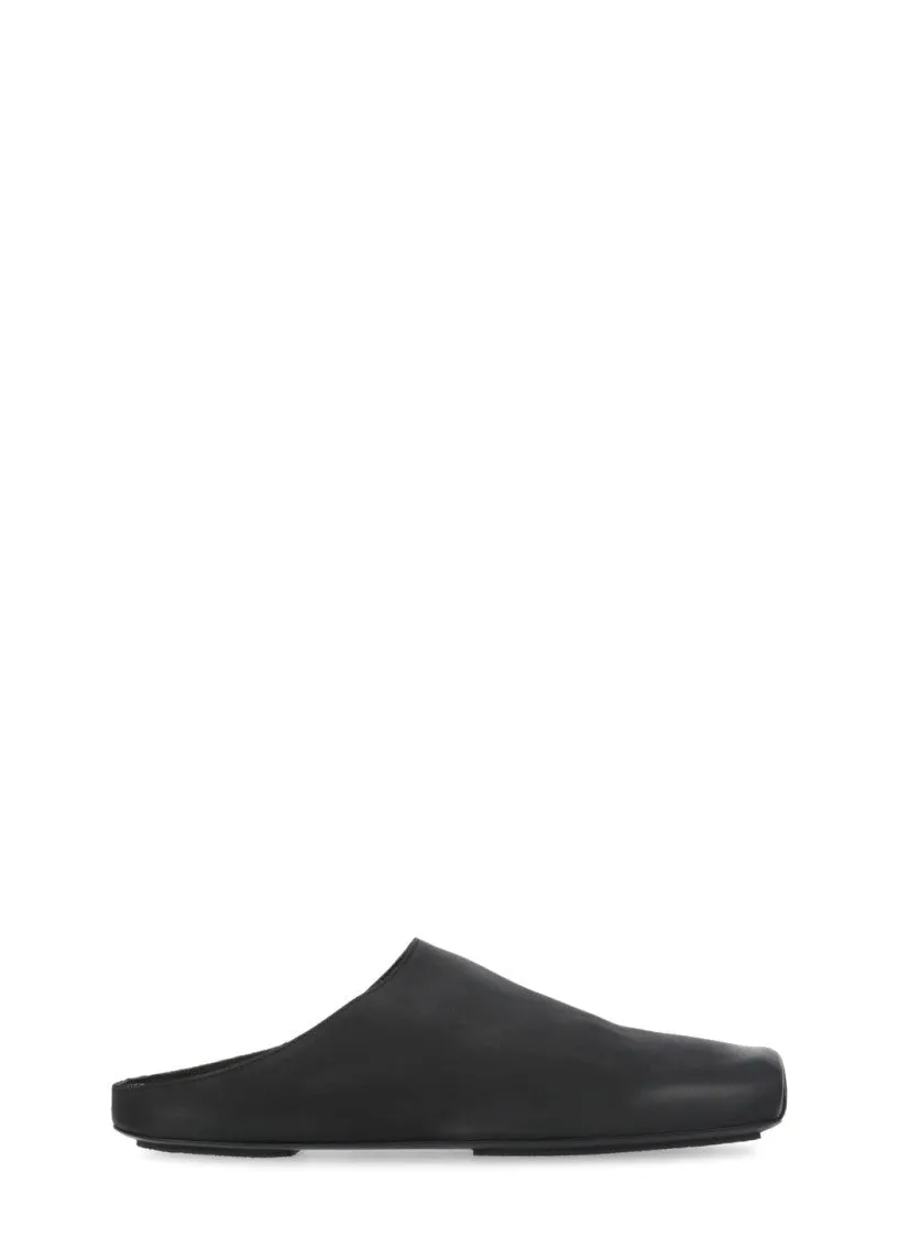 Smooth Leather Sabot
