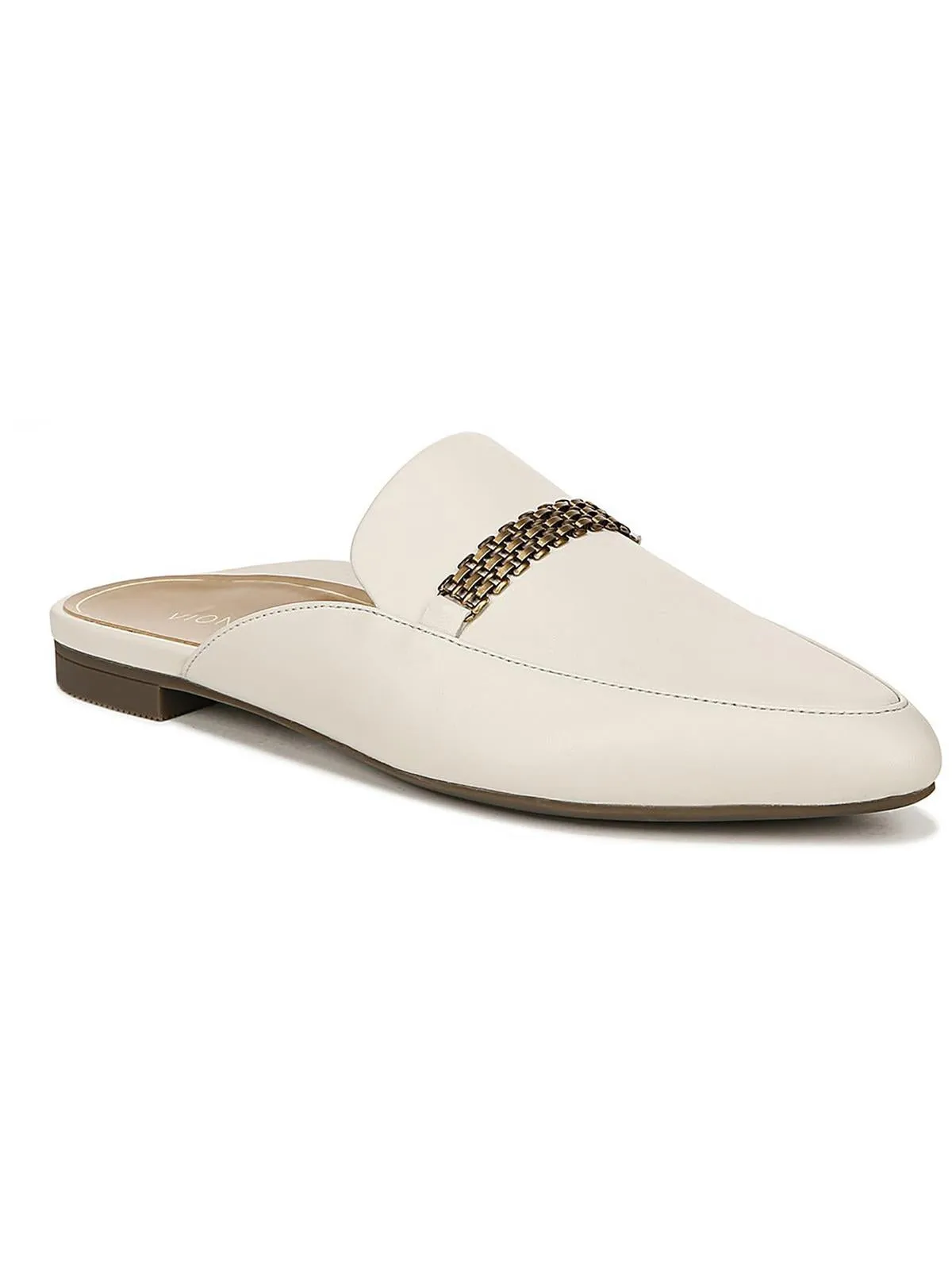 Starling Womens Leather Almond Toe Mules