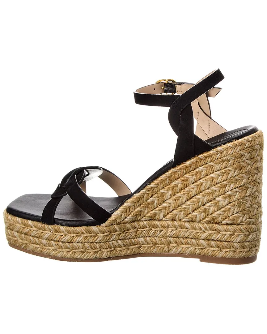 Stuart Weitzman Braida Max Suede Wedge Espadrille