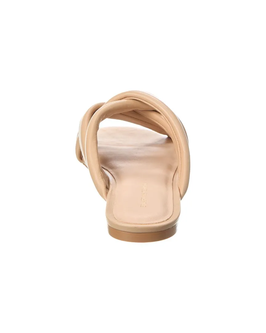 Stuart Weitzman Crossover Leather Slide