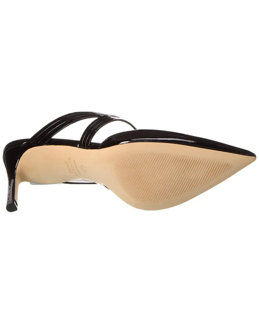 Stuart Weitzman Cutout Patent Mule