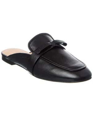 Stuart Weitzman Emma Bow Leather Mule