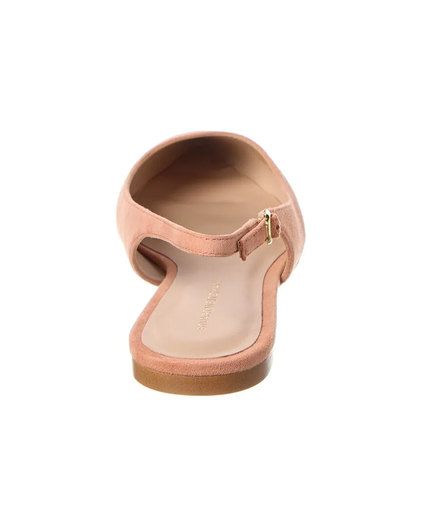 Stuart Weitzman Mara Suede Slingback Flat