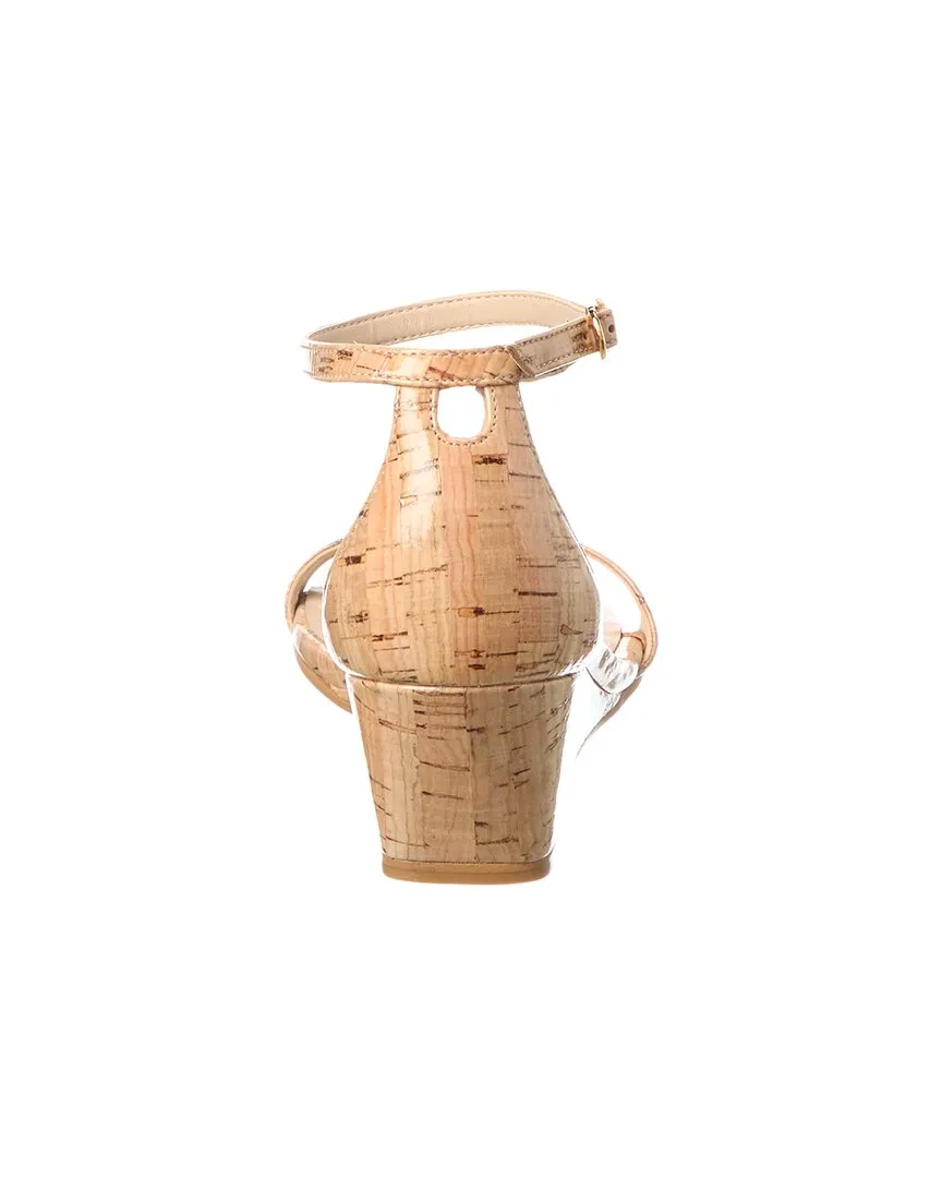 Stuart Weitzman Nudistcurve 50 Cork Wedge Sandal