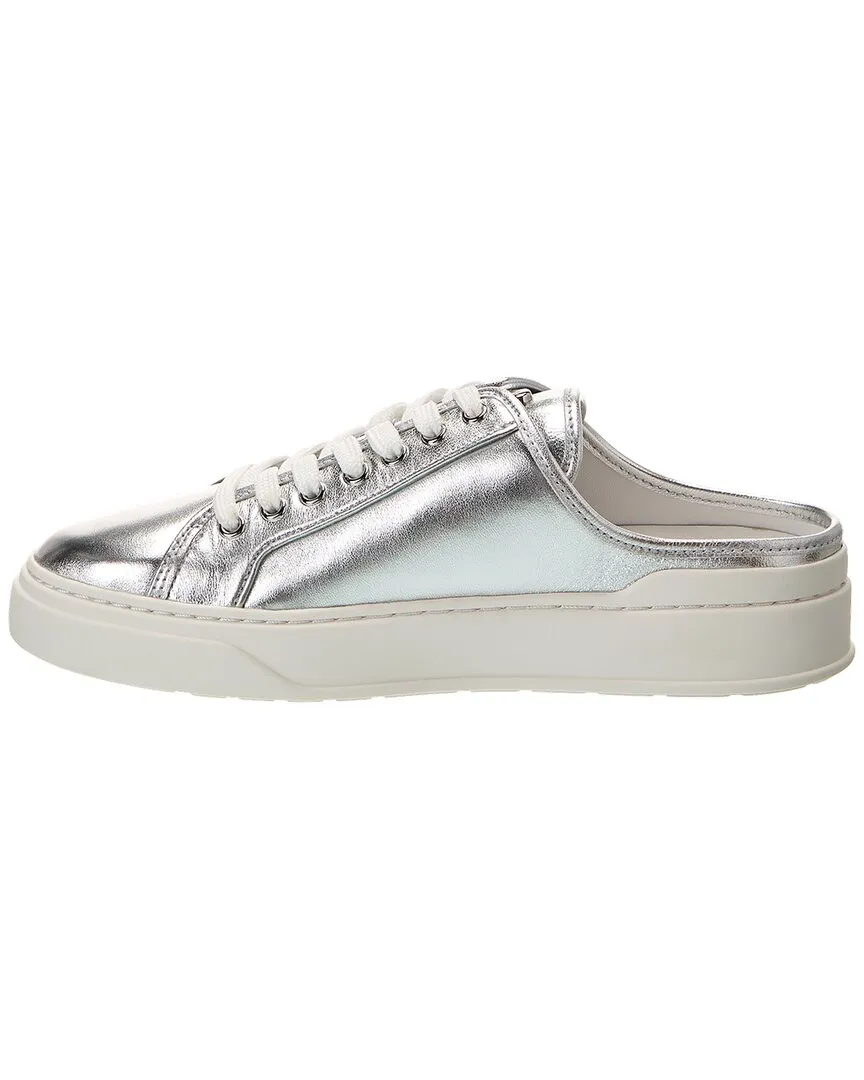 Stuart Weitzman Skater Leather Mule Sneaker