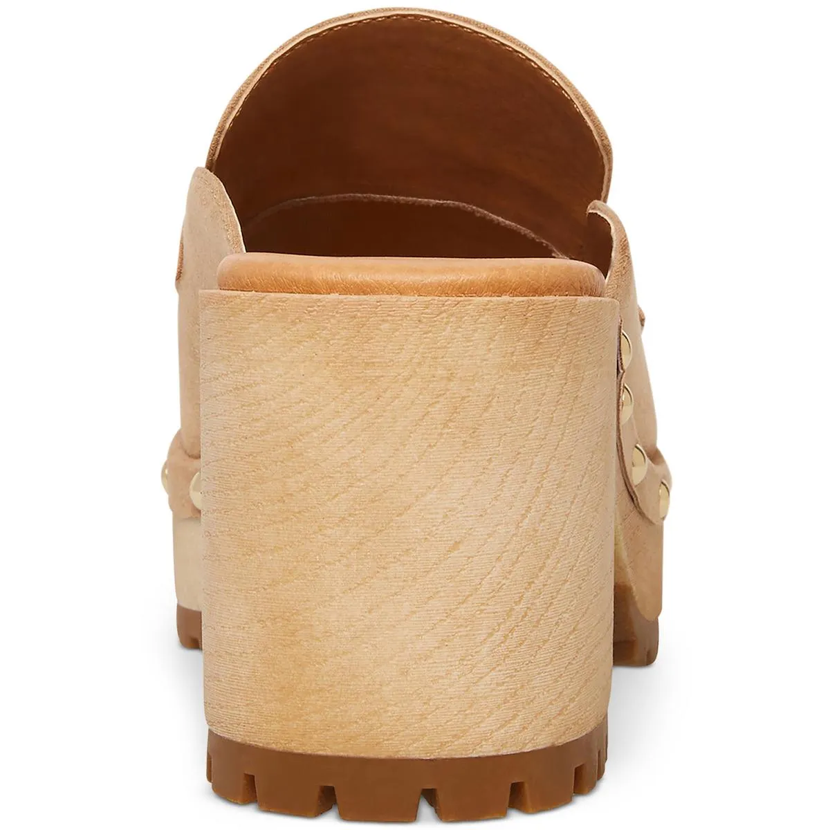 Suzanne Womens Faux Leather Embellished Clogs