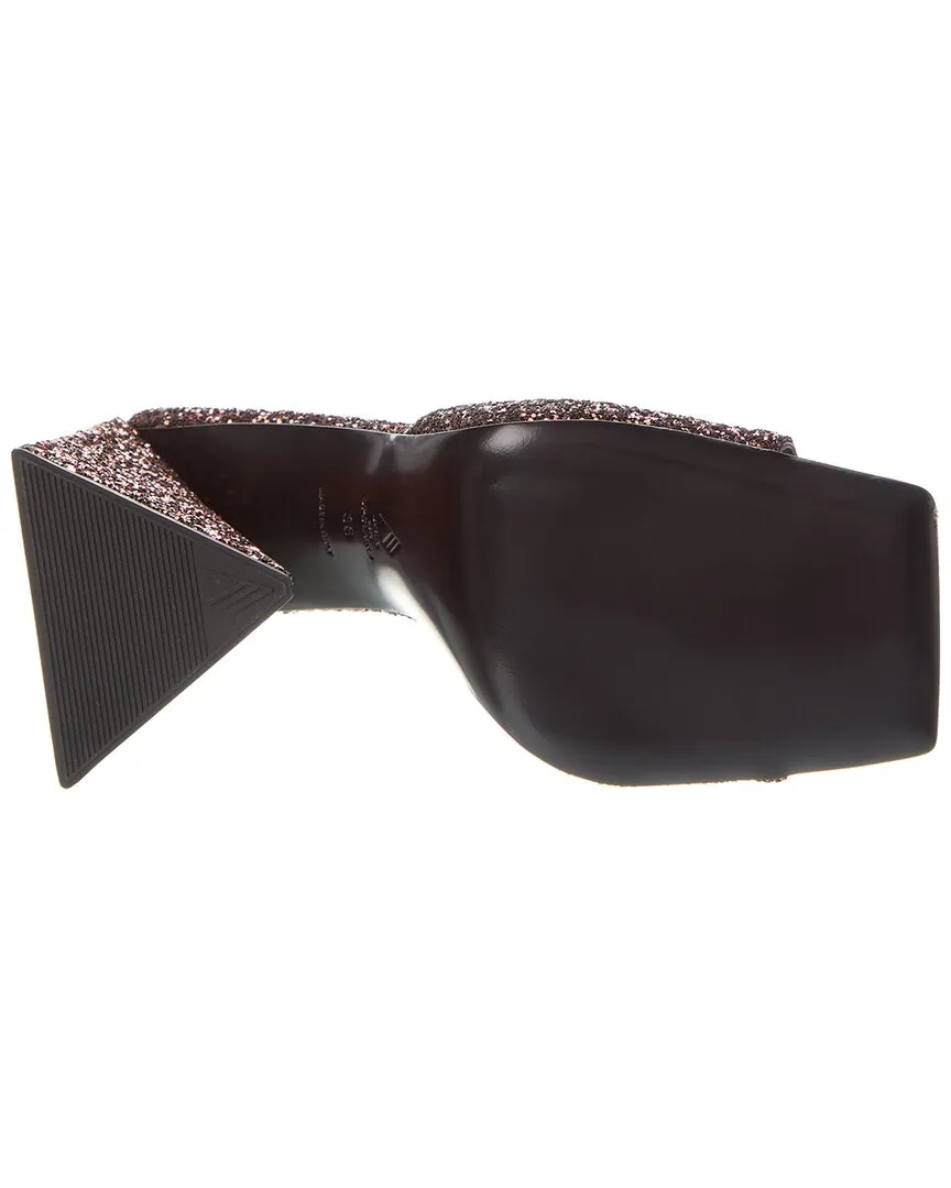 The Attico Devon Glitter Mule