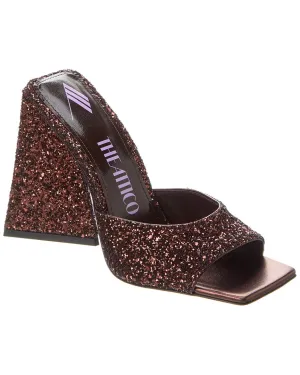 The Attico Devon Glitter Mule